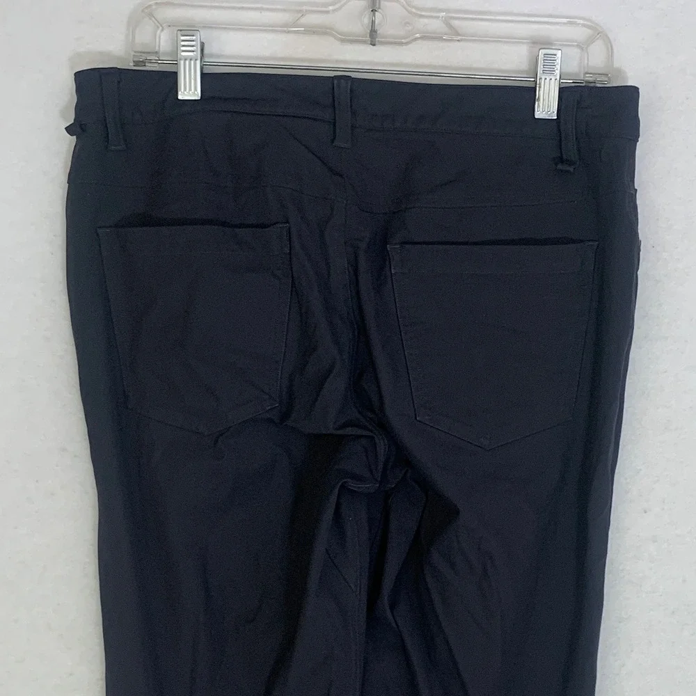 Lululemon ABC‎ Pant Slim Men 31 Black Warpstreme Performance Athleisure